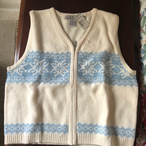 Eddie Bauer Sweaters - AKA Lambs Wool vest